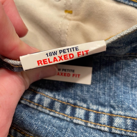 Vintage New With Tags L.A. BLUES jeans 12 modern size 18 vintage 100% Cotton - Picture 2 of 6